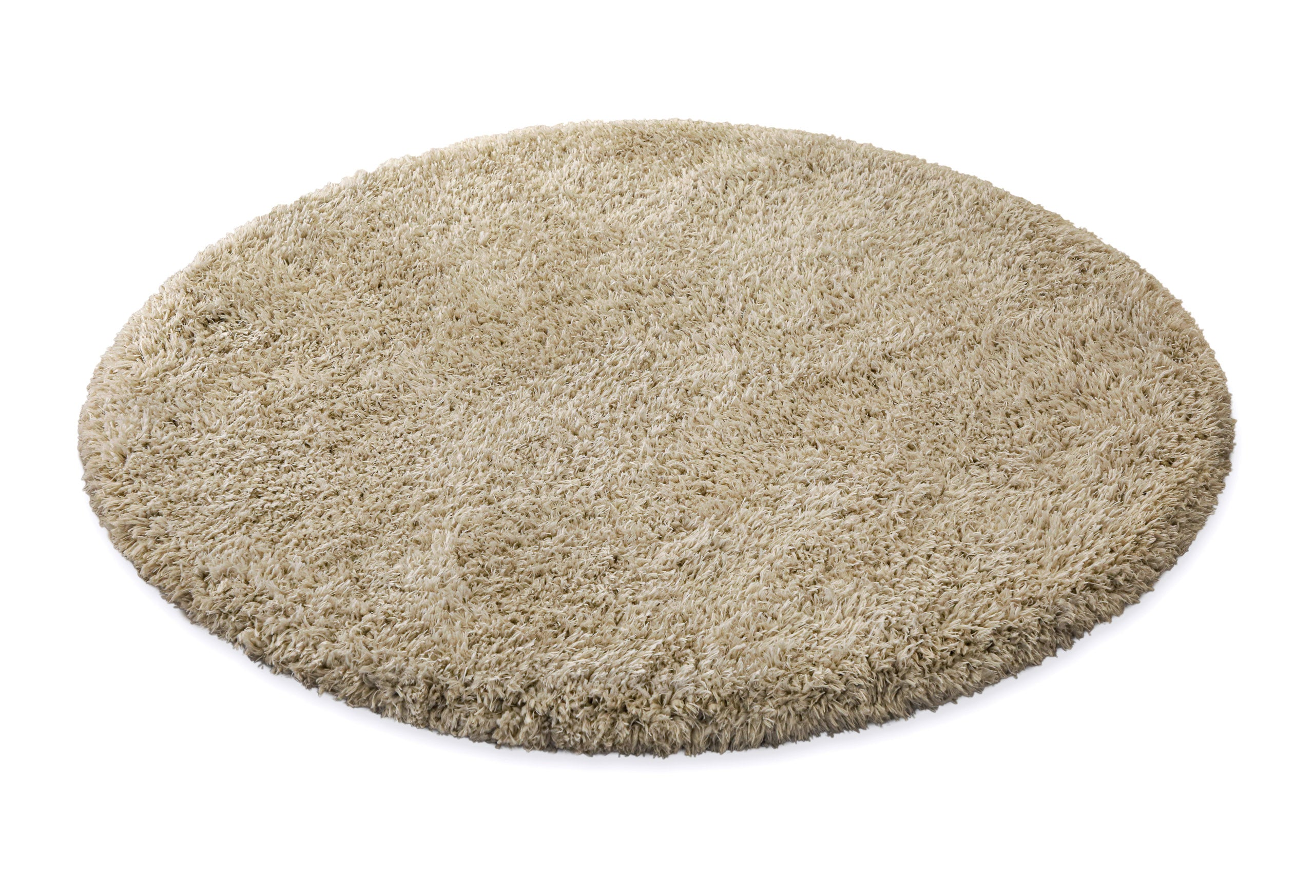 Esprit Teppich Rund Beige Sand weich soft & nachhaltig "Yogi"