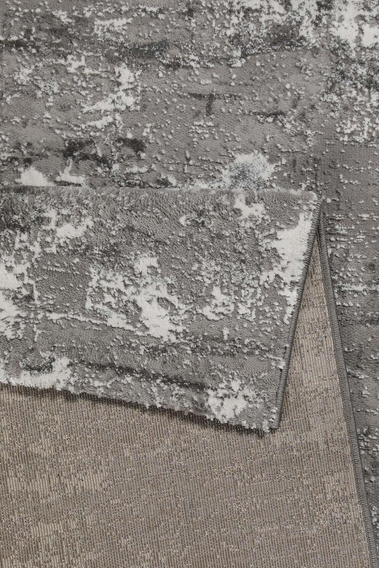 Esprit Kurzflor Teppich Beige Grau "Feel Vintage"