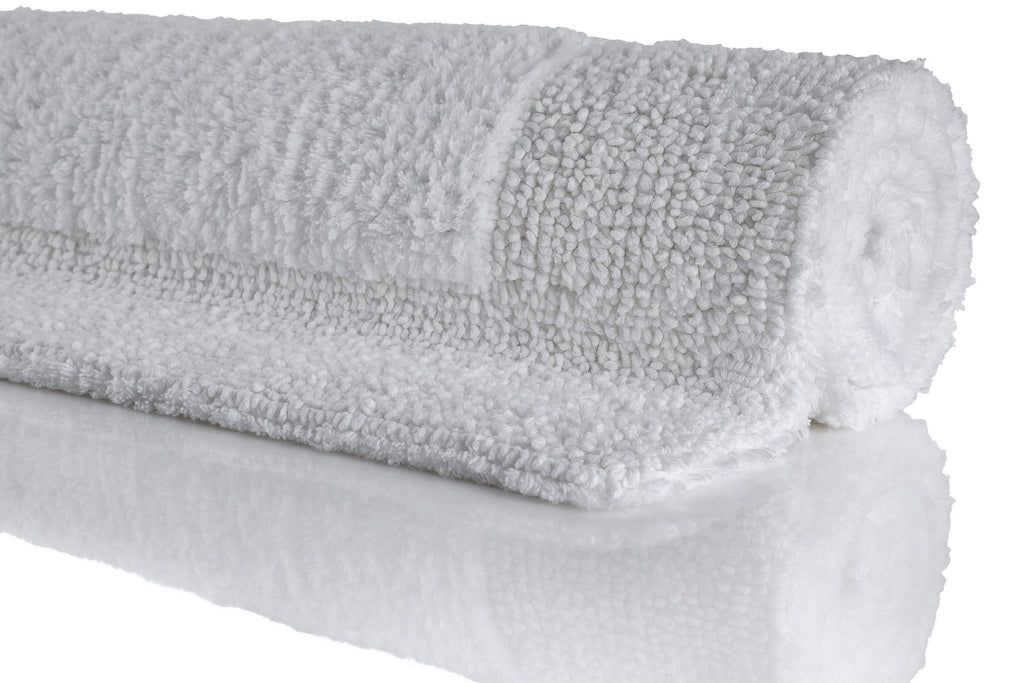 Badteppich Weiß "Finn" WECONhome Basics