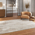 Kurzflor Teppich Creme Beige "Fynn" WECONhome