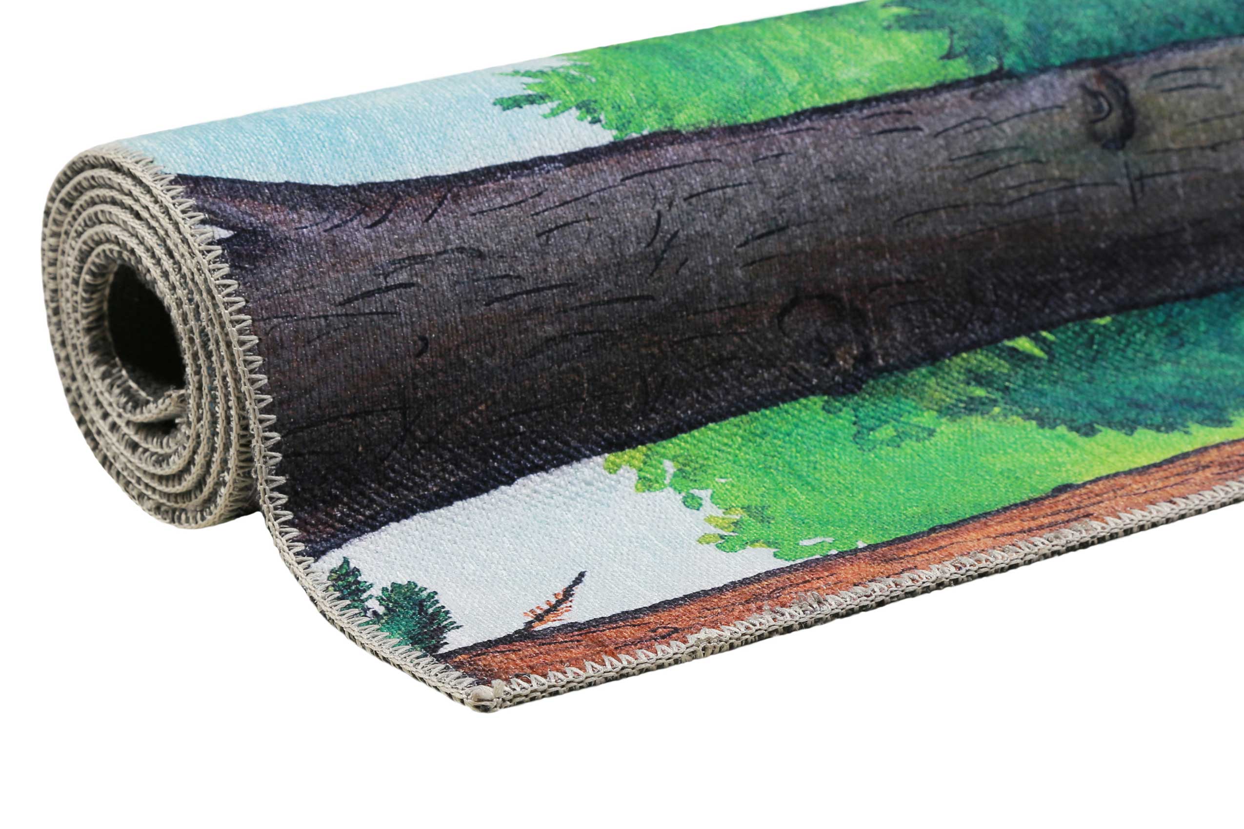 Grüffelo Kinderteppich Bunt Kurzflor "Mouselo"