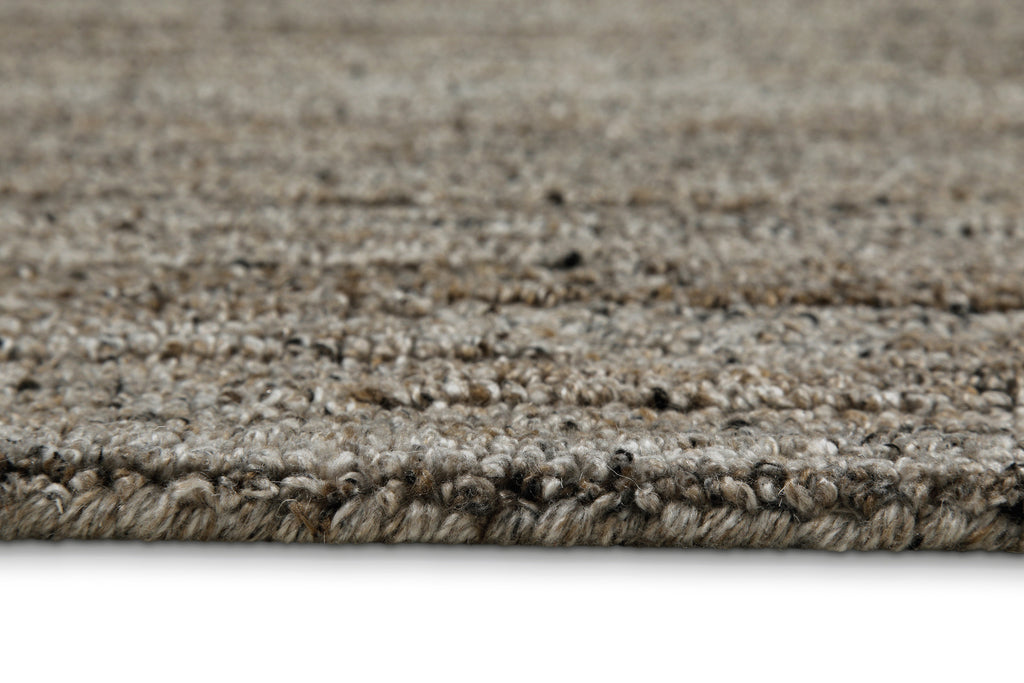 Kurzflor Teppich Grau Braun meliert "Hamptons EIGHTEEN" WECONhome