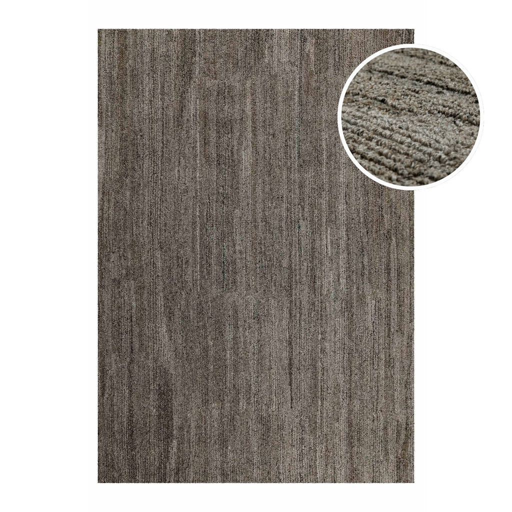 Kurzflor Teppich Grau Braun meliert "Hamptons EIGHTEEN" WECONhome