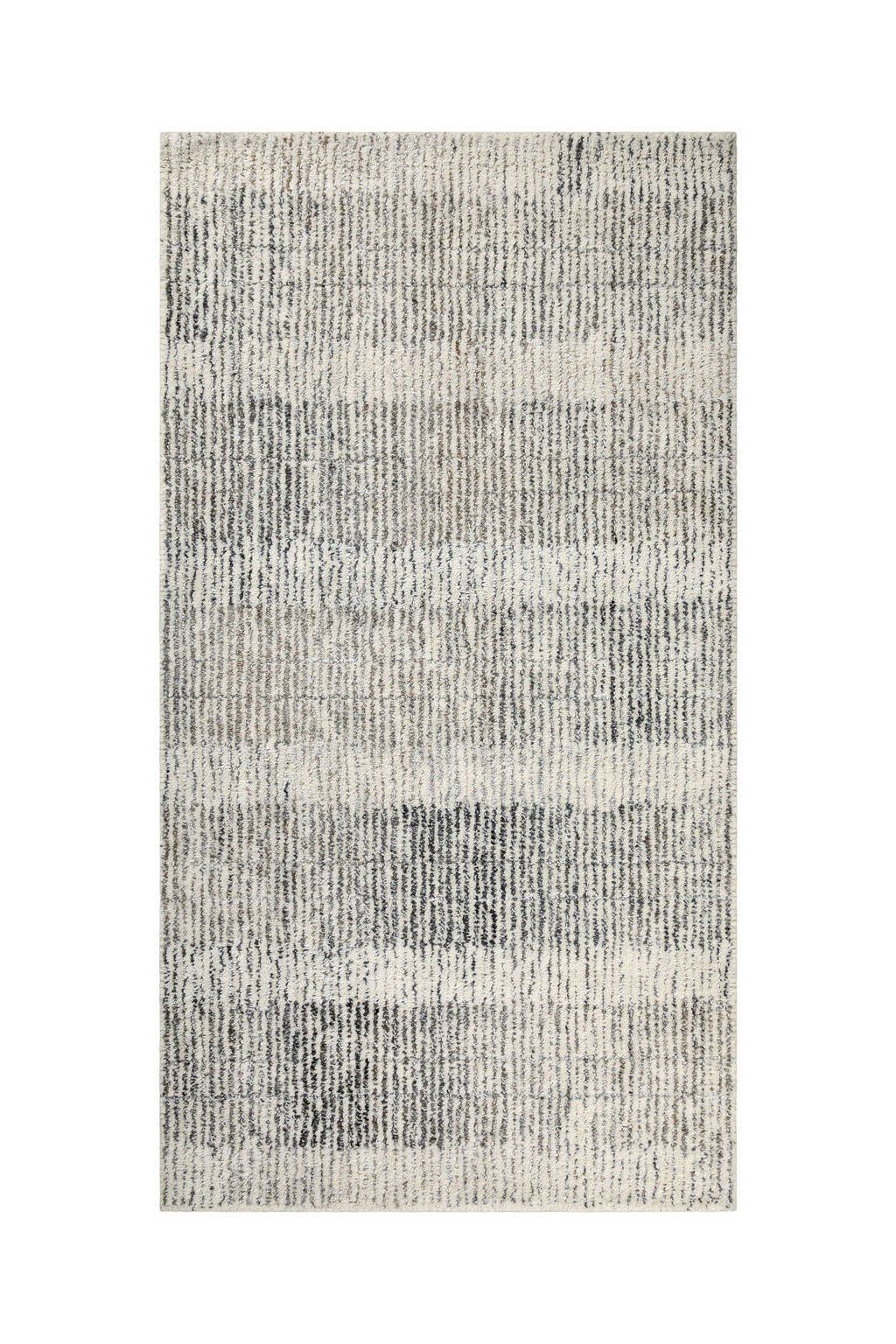 Kurzflor Teppich Beige Grau "Hamptons FORTY" WECONhome