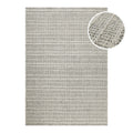 Kurzflor Teppich Grau aus Schurwolle "Hamptons FORTYFIVE" WECONhome