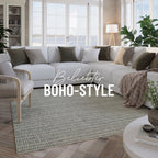 Kurzflor Teppich Grau aus Schurwolle "Hamptons FORTYFIVE" WECONhome