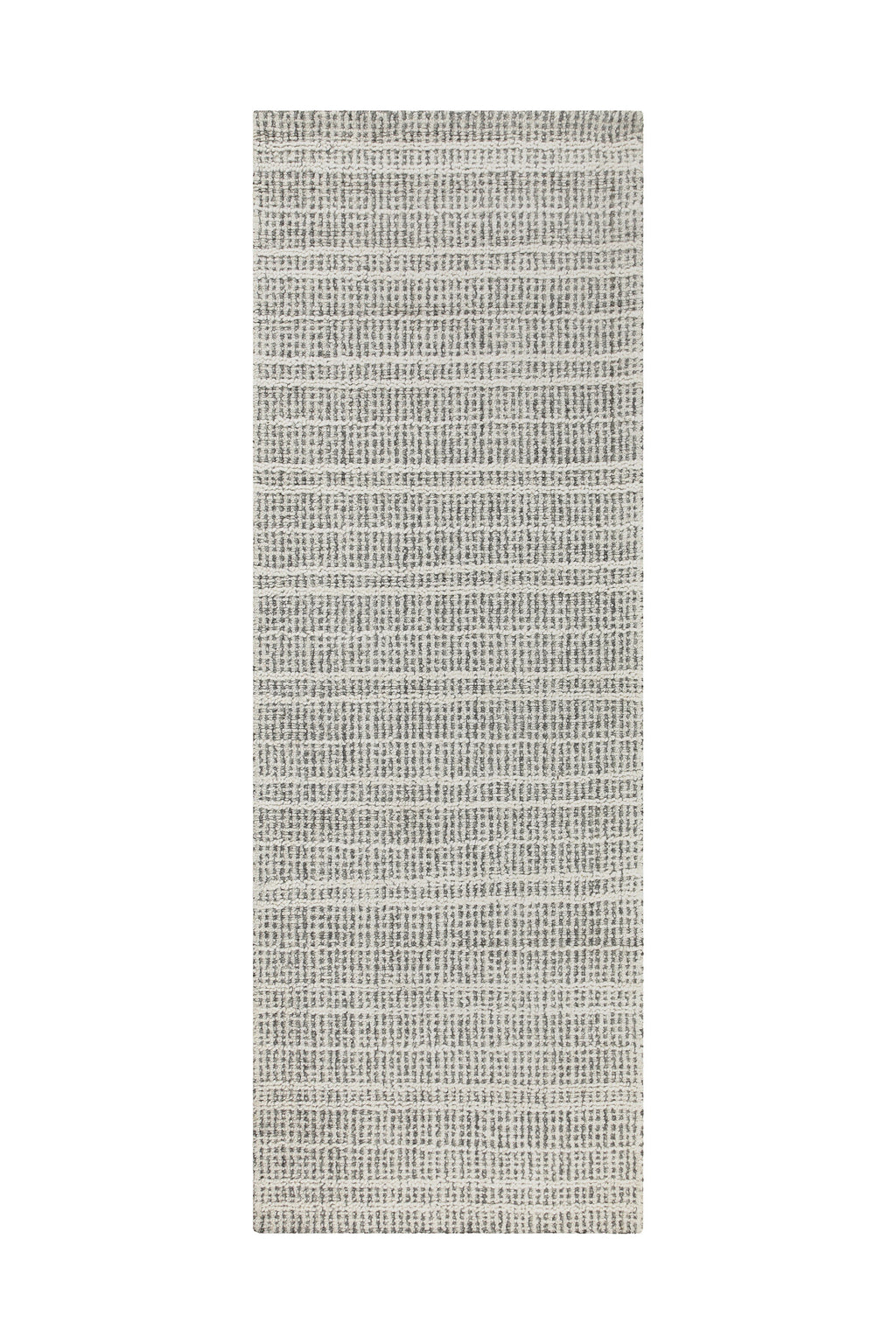Kurzflor Teppich Grau aus Schurwolle "Hamptons FORTYFIVE" WECONhome