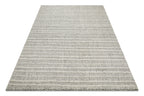 Kurzflor Teppich Grau aus Schurwolle "Hamptons FORTYFIVE" WECONhome
