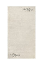 Kurzflor Teppich Creme Weiß aus Schurwolle "Hamptons FORTYFOUR" WECONhome
