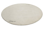 Kurzflor Teppich Rund Creme Weiß aus Schurwolle "Hamptons FORTYFOUR" WECONhome