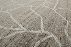 Kurzflor Teppich Taupe meliert aus Schurwolle "Hamptons FORTYONE" WECONhome