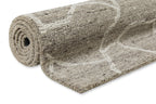Kurzflor Teppich Taupe meliert aus Schurwolle "Hamptons FORTYONE" WECONhome