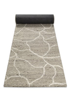 Kurzflor Teppich Taupe meliert aus Schurwolle "Hamptons FORTYONE" WECONhome