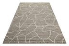 Kurzflor Teppich Taupe meliert aus Schurwolle "Hamptons FORTYONE" WECONhome