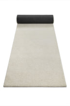Kurzflor Teppich Creme Weiß aus Schurwolle "Hamptons FORTYTHREE" WECONhome