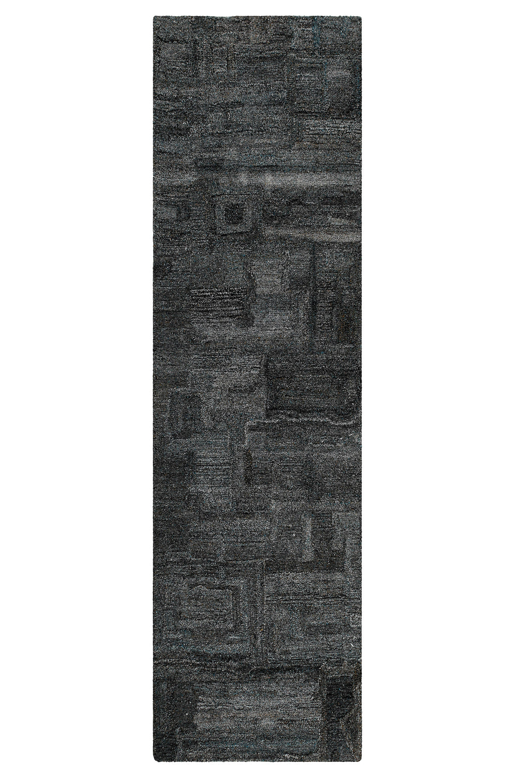 Kurzflor Teppich Blau Grau meliert "Hamptons FORTYTWO" WECONhome
