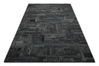 Kurzflor Teppich Blau Grau meliert "Hamptons FORTYTWO" WECONhome