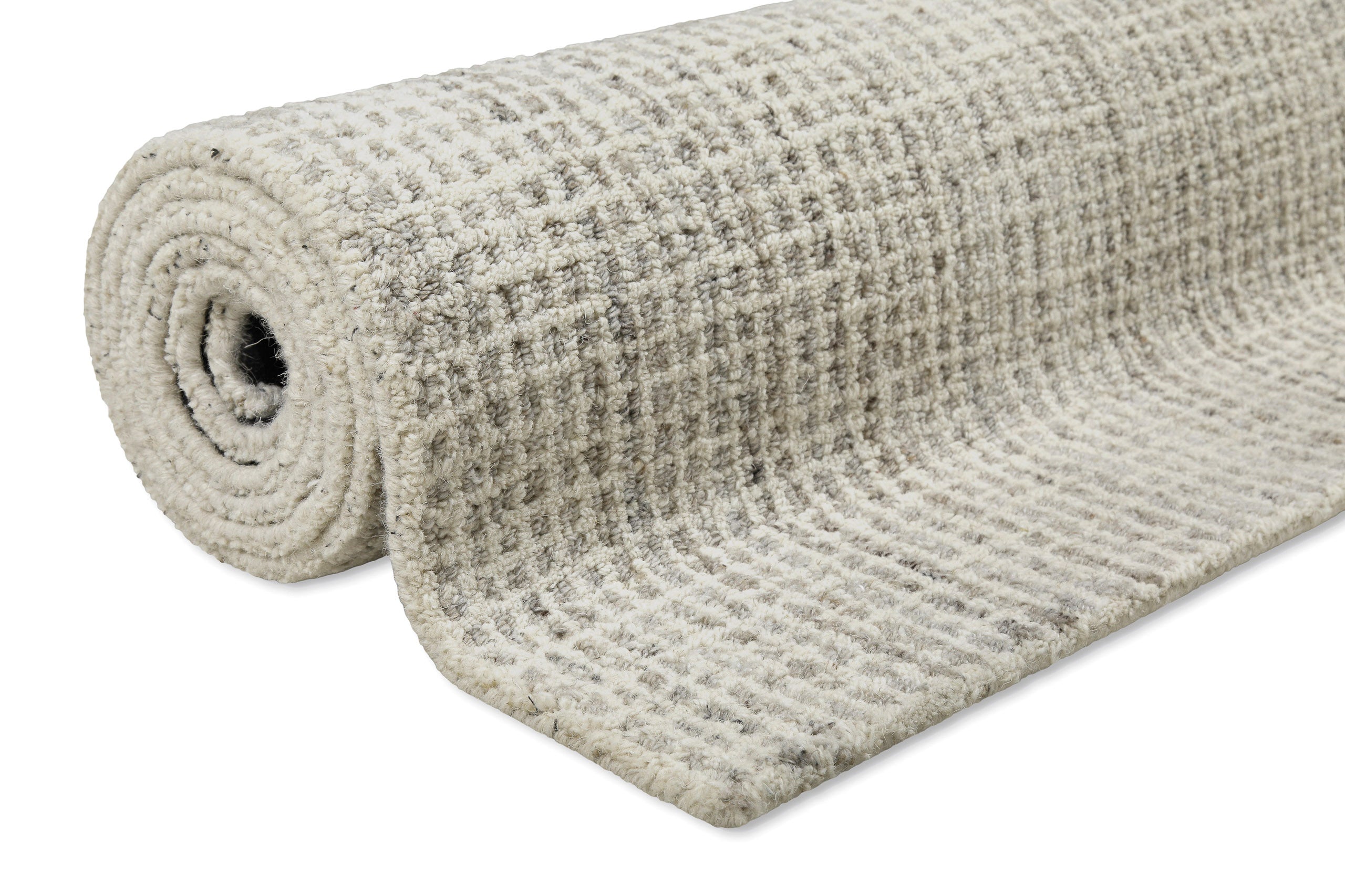 Kurzflor Teppich Greige meliert "Hamptons FOURTEEN" WECONhome