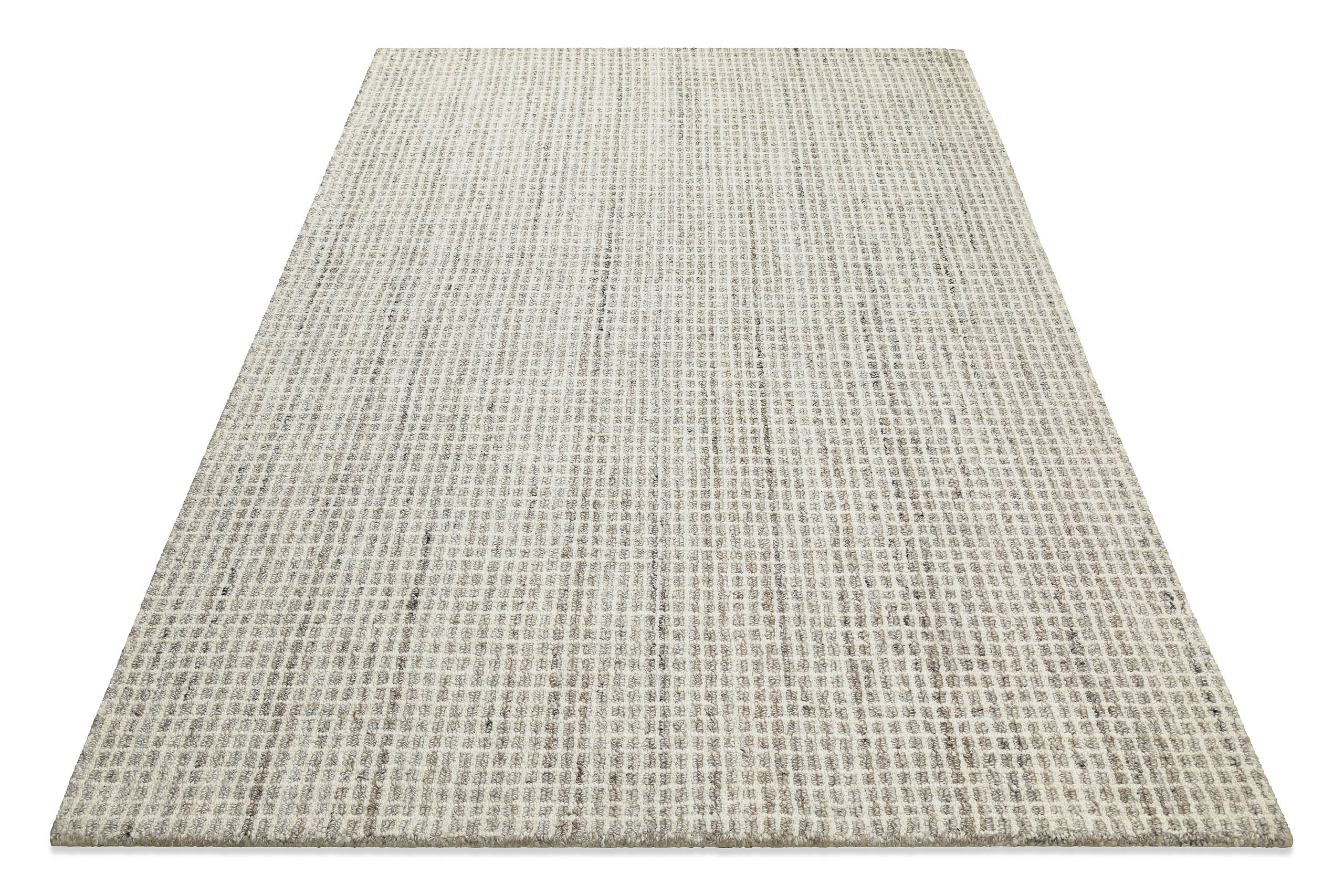 Kurzflor Teppich Greige meliert "Hamptons FOURTEEN" WECONhome