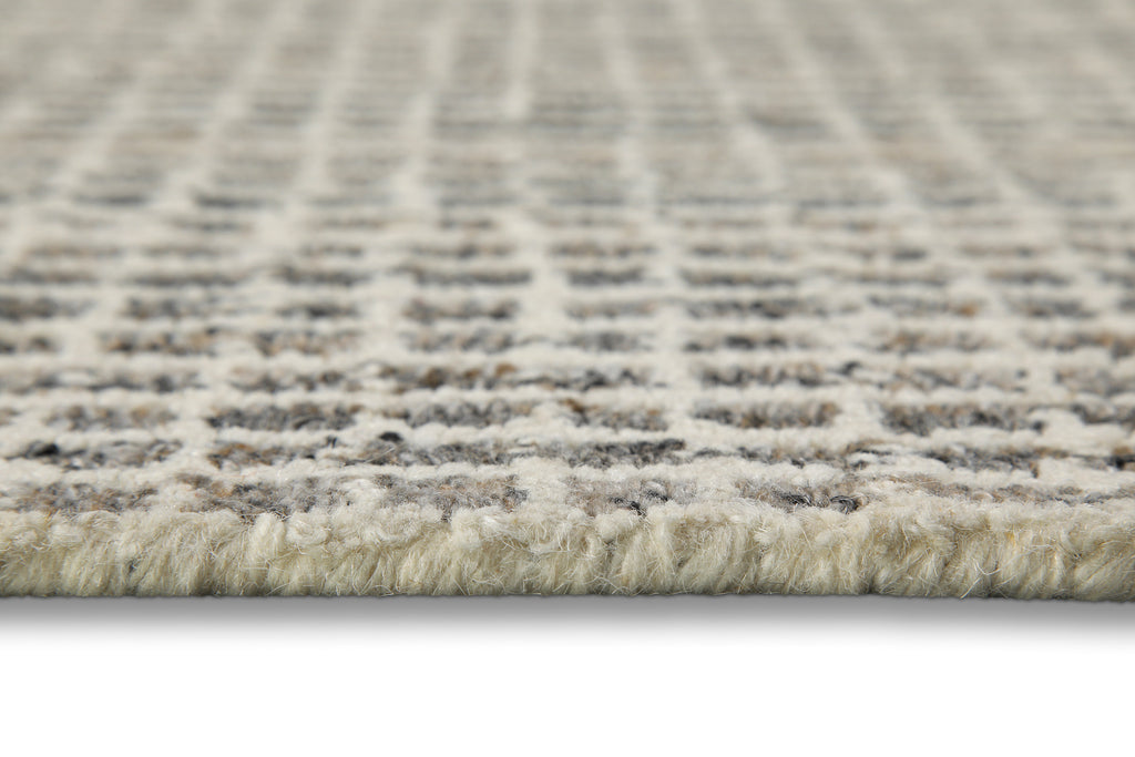 Kurzflor Teppich Grau Braun meliert "Hamptons FOURTEEN" WECONhome