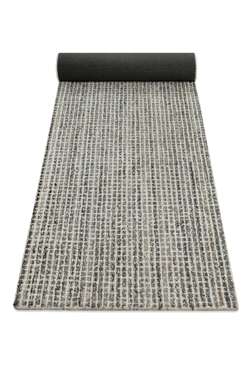 Kurzflor Teppich Grau Braun meliert "Hamptons FOURTEEN" WECONhome
