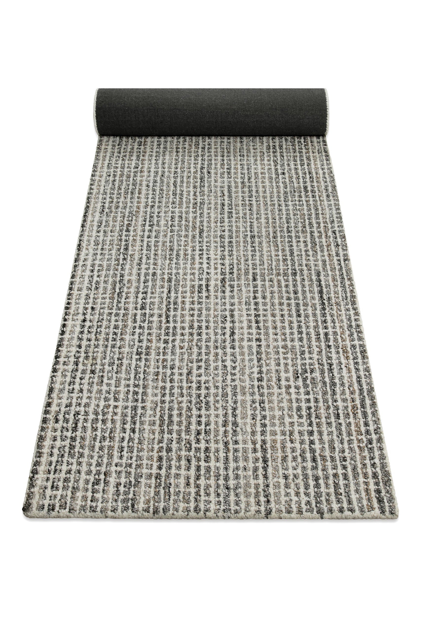 Kurzflor Teppich Grau Braun meliert "Hamptons FOURTEEN" WECONhome