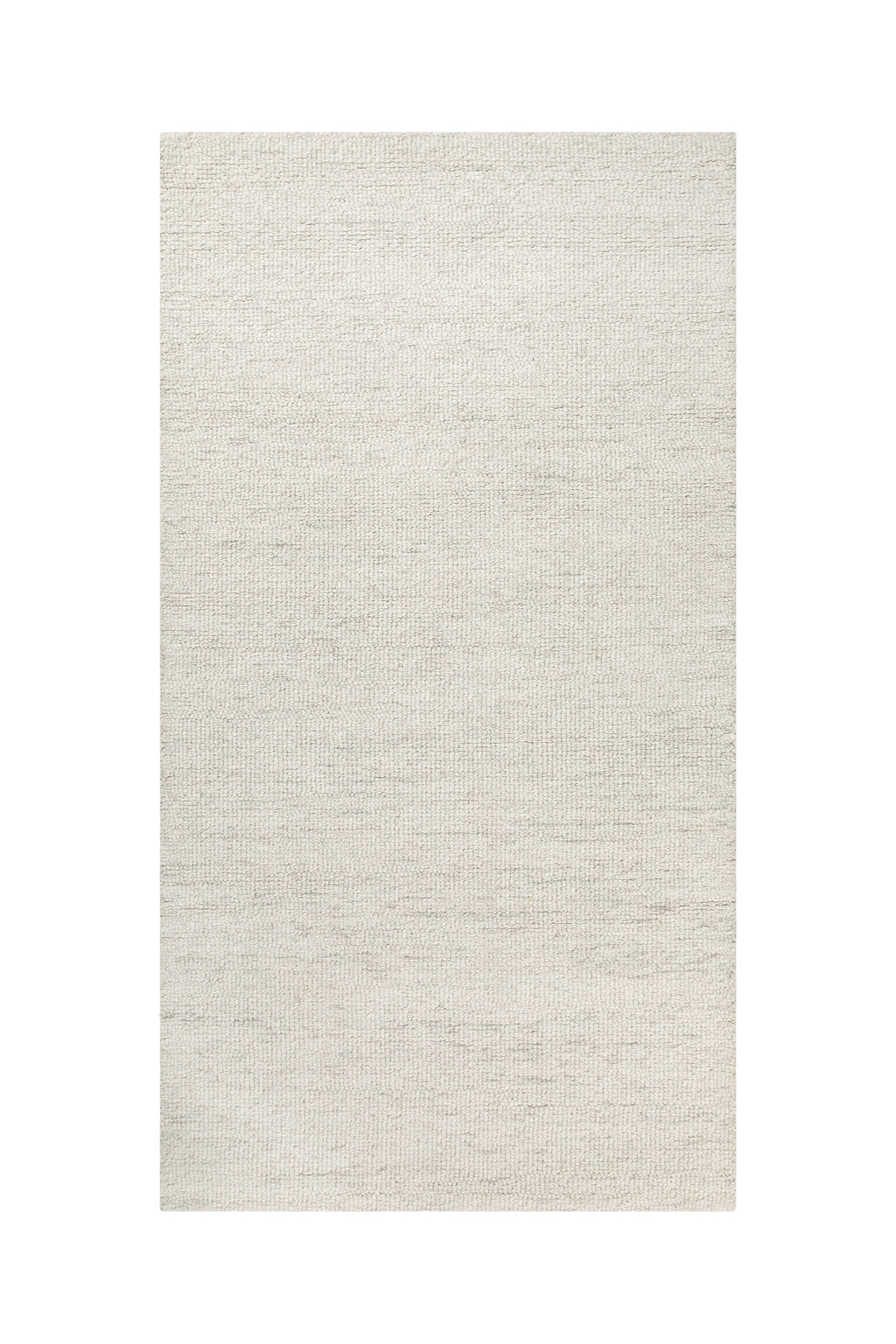 Kurzflor Teppich Elfenbein meliert aus Schurwolle "Hamptons SIXTEEN" WECONhome