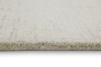Kurzflor Teppich Elfenbein meliert aus Schurwolle "Hamptons SIXTEEN" WECONhome