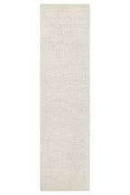 Kurzflor Teppich Elfenbein meliert aus Schurwolle "Hamptons SIXTEEN" WECONhome