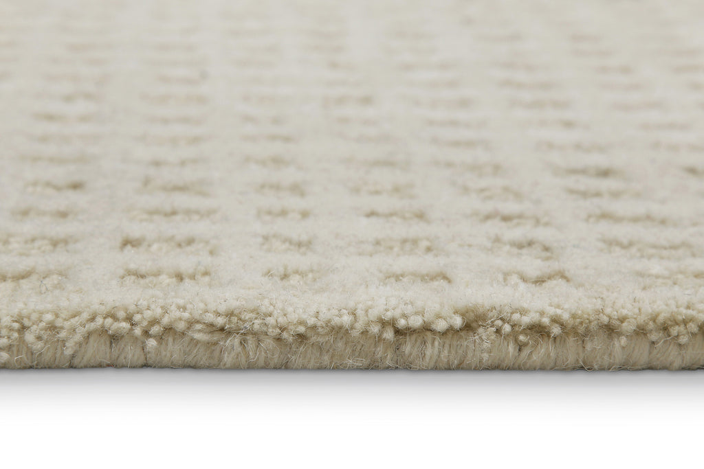 Kurzflor Teppich Creme Weiß "Hamptons THIRTY" WECONhome