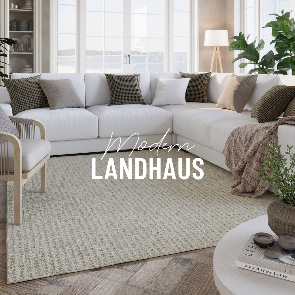 Kurzflor Teppich Creme Weiß "Hamptons THIRTY" WECONhome