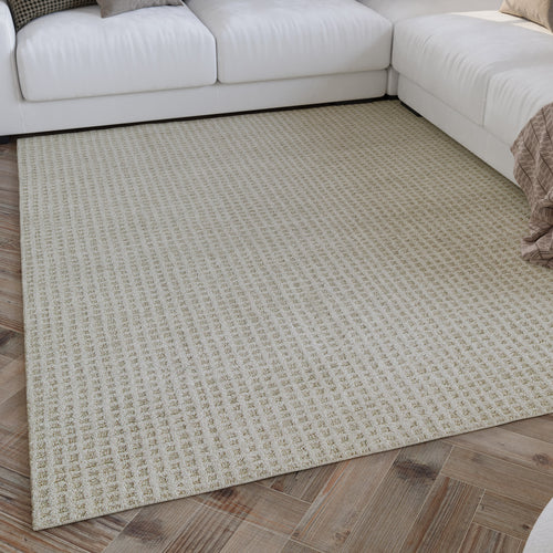 Kurzflor Teppich Creme Weiß "Hamptons THIRTY" WECONhome