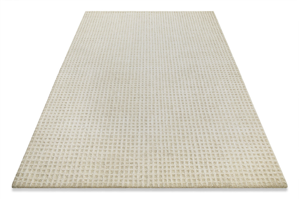 Kurzflor Teppich Creme Weiß "Hamptons THIRTY" WECONhome