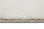 Kurzflor Teppich Creme Weiß meliert aus Schurwolle "Hamptons THIRTYFOUR" WECONhome