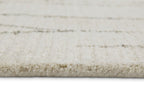 Kurzflor Teppich Rund Creme Weiß "Hamptons THIRTYNINE" WECONhome