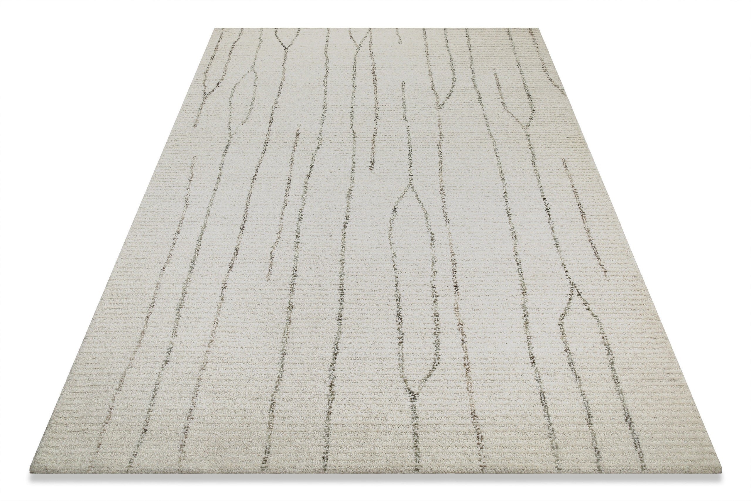 Kurzflor Teppich Creme Weiß "Hamptons THIRTYNINE" WECONhome