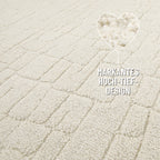 Kurzflor Teppich Creme Weiß "Hamptons THIRTYONE" WECONhome