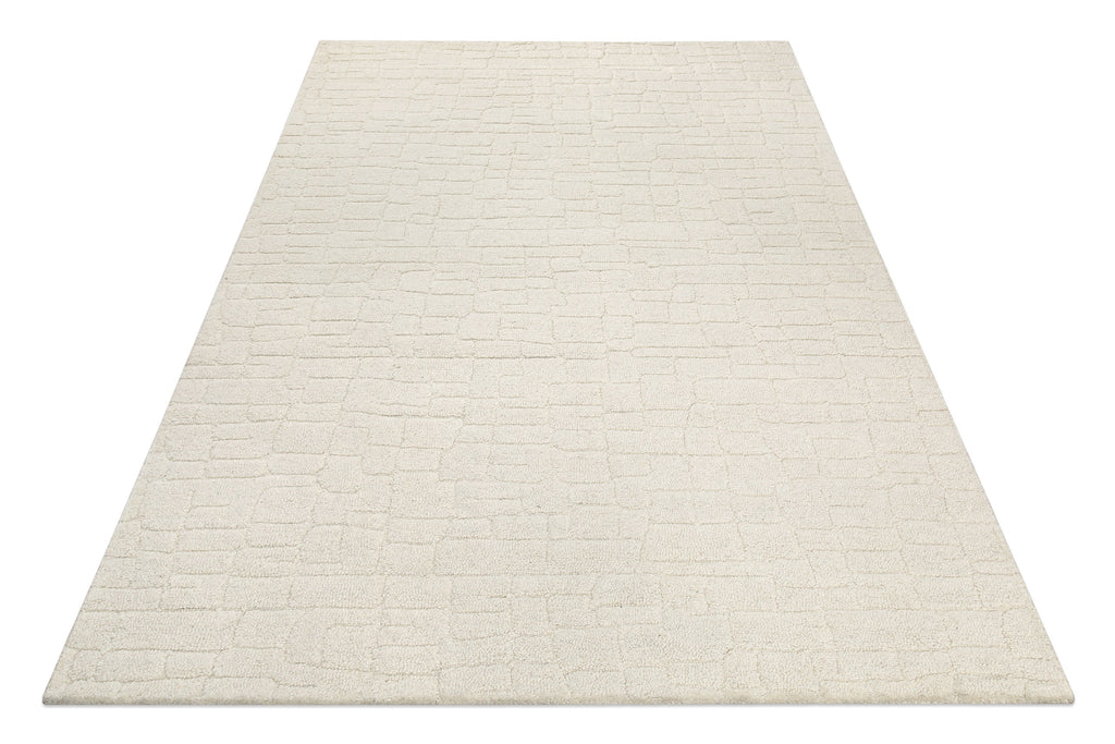 Kurzflor Teppich Creme Weiß "Hamptons THIRTYONE" WECONhome