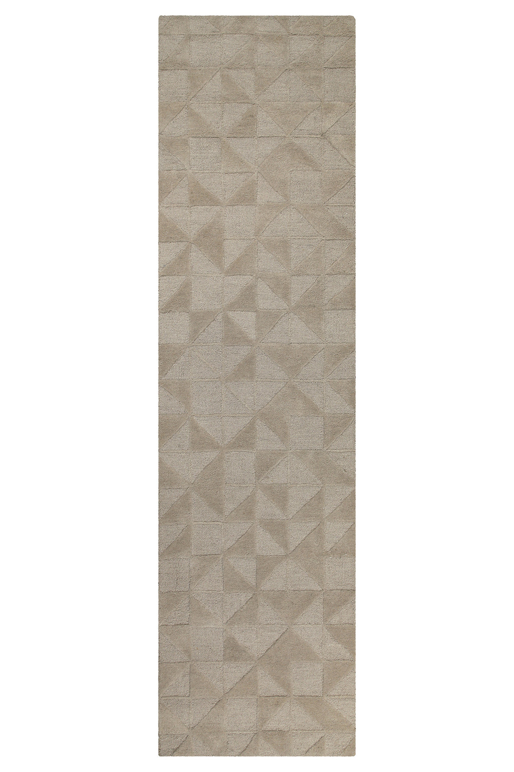Kurzflor Teppich Sand Beige aus Schurwolle "Hamptons THIRTYSEVEN" WECONhome
