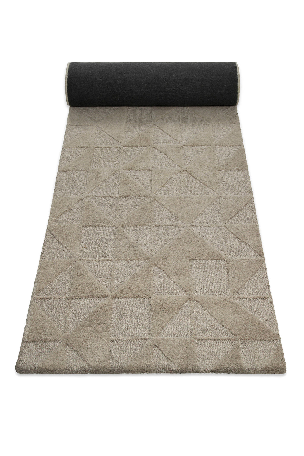 Kurzflor Teppich Sand Beige aus Schurwolle "Hamptons THIRTYSEVEN" WECONhome
