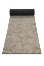 Kurzflor Teppich Sand Beige aus Schurwolle "Hamptons THIRTYSEVEN" WECONhome