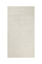 Kurzflor Teppich Creme Weiß aus Schurwolle "Hamptons THIRTYSIX" WECONhome