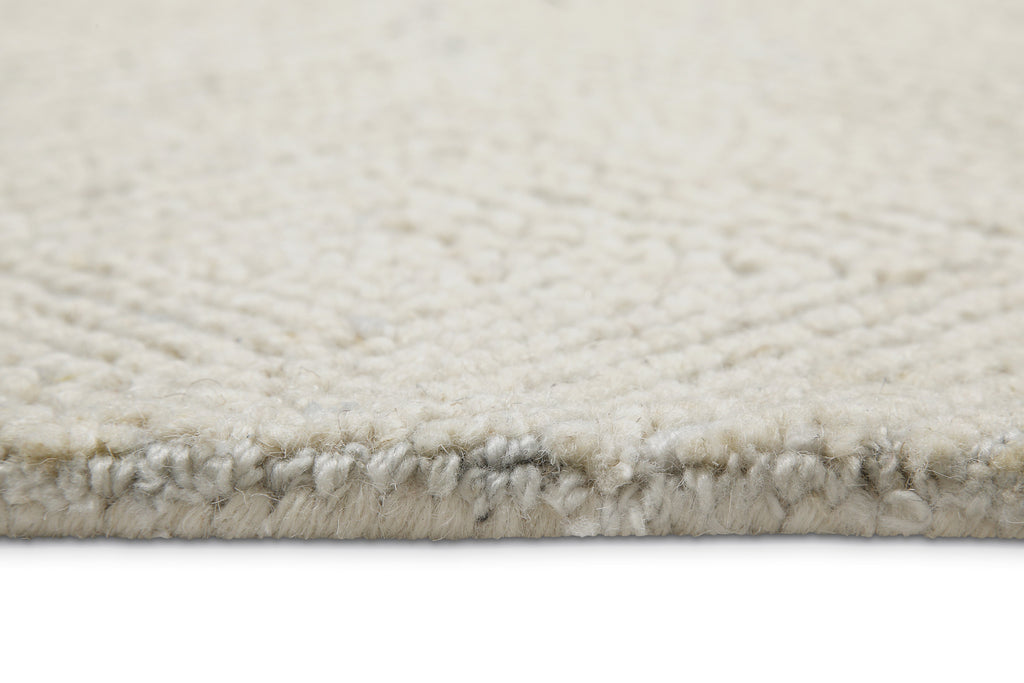 Kurzflor Teppich Elfenbein "Hamptons THIRTYTHREE" WECONhome