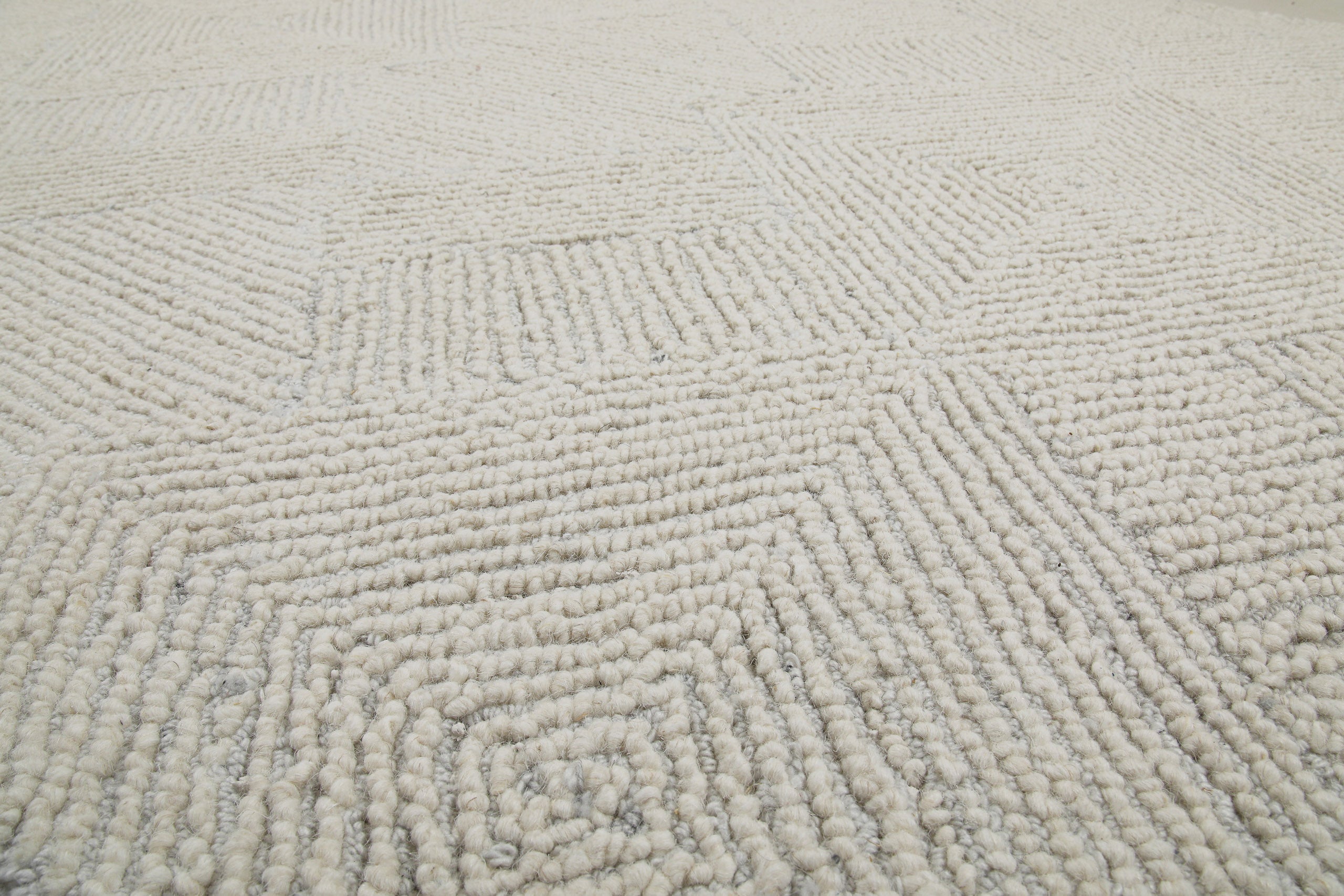 Kurzflor Teppich Elfenbein "Hamptons THIRTYTHREE" WECONhome