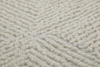 Kurzflor Teppich Elfenbein "Hamptons THIRTYTHREE" WECONhome