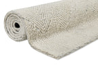 Kurzflor Teppich Elfenbein "Hamptons THIRTYTHREE" WECONhome