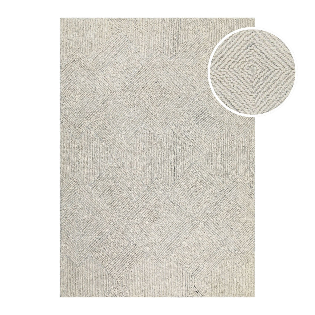 Kurzflor Teppich Elfenbein "Hamptons THIRTYTHREE" WECONhome
