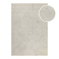 Kurzflor Teppich Elfenbein "Hamptons THIRTYTHREE" WECONhome