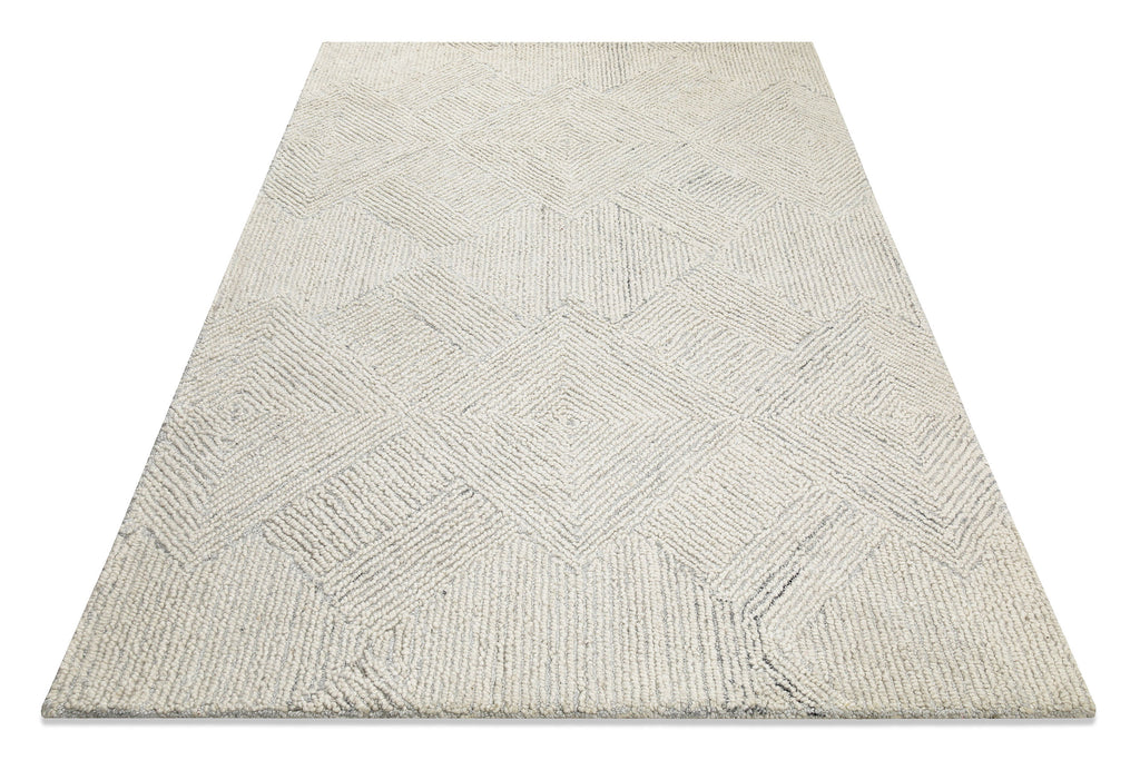 Kurzflor Teppich Elfenbein "Hamptons THIRTYTHREE" WECONhome