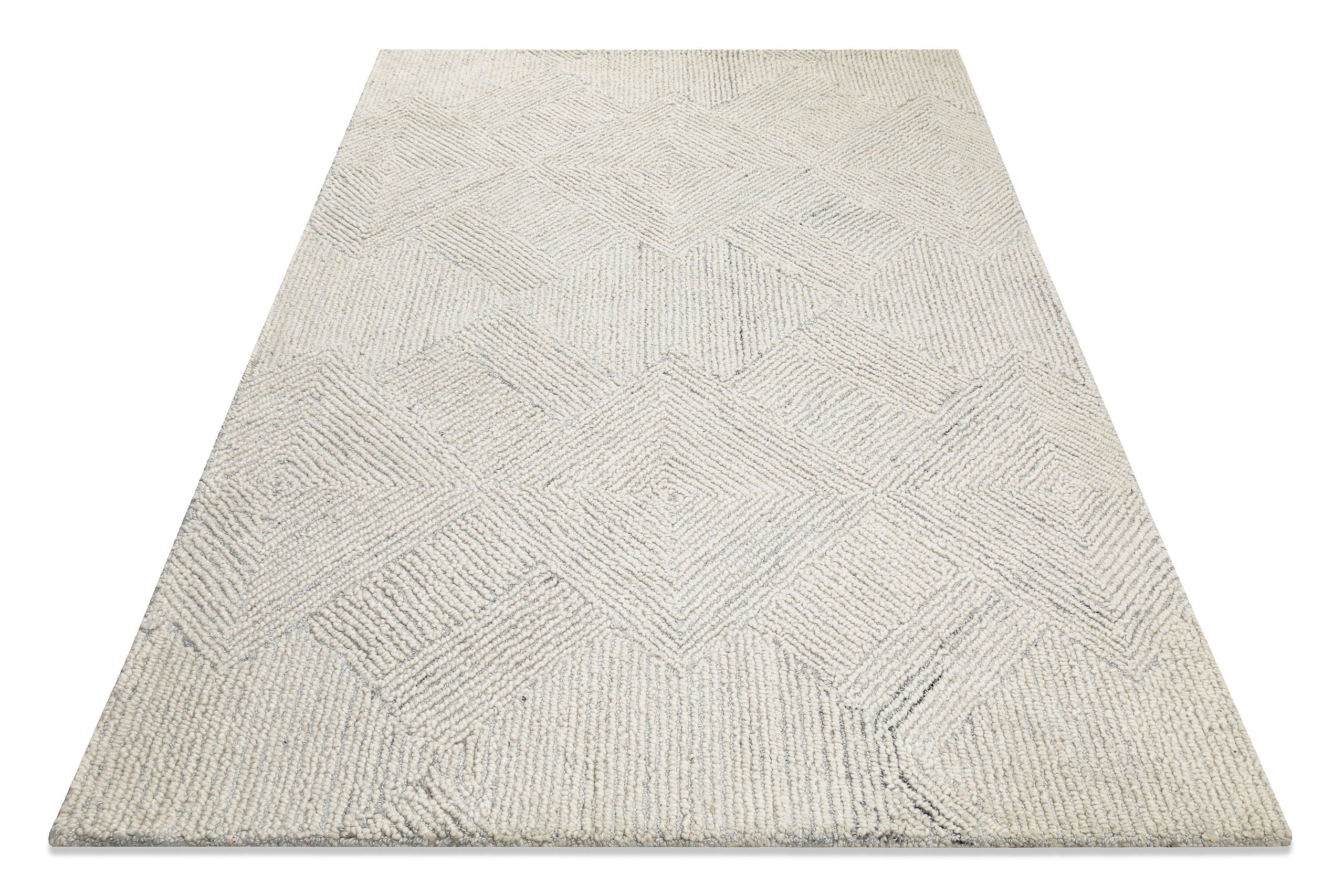 Kurzflor Teppich Elfenbein "Hamptons THIRTYTHREE" WECONhome